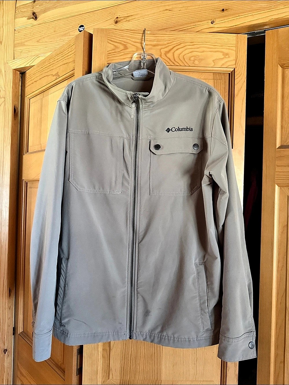 Columbia Men's Lightweight Jacket Gray Size Large